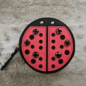Kate Spade ladybug coin bag